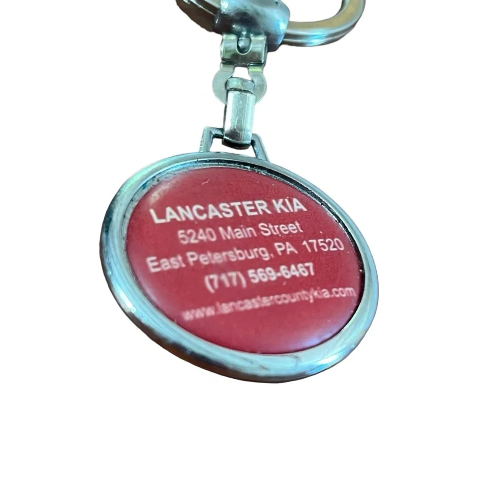 KIA Motors‎ Lancaster East Petersburg PA Pennsylvania Small Swivel Keychain